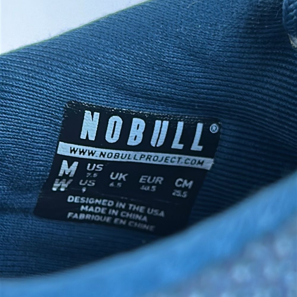 NOBULL SuperFabric Trainers NAVY PIXEL Gym CrossFit SNEAKERS Unisex W=9 M=7.5 - Picture 8 of 8